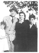 Photo of Pietro DeLuca with his family